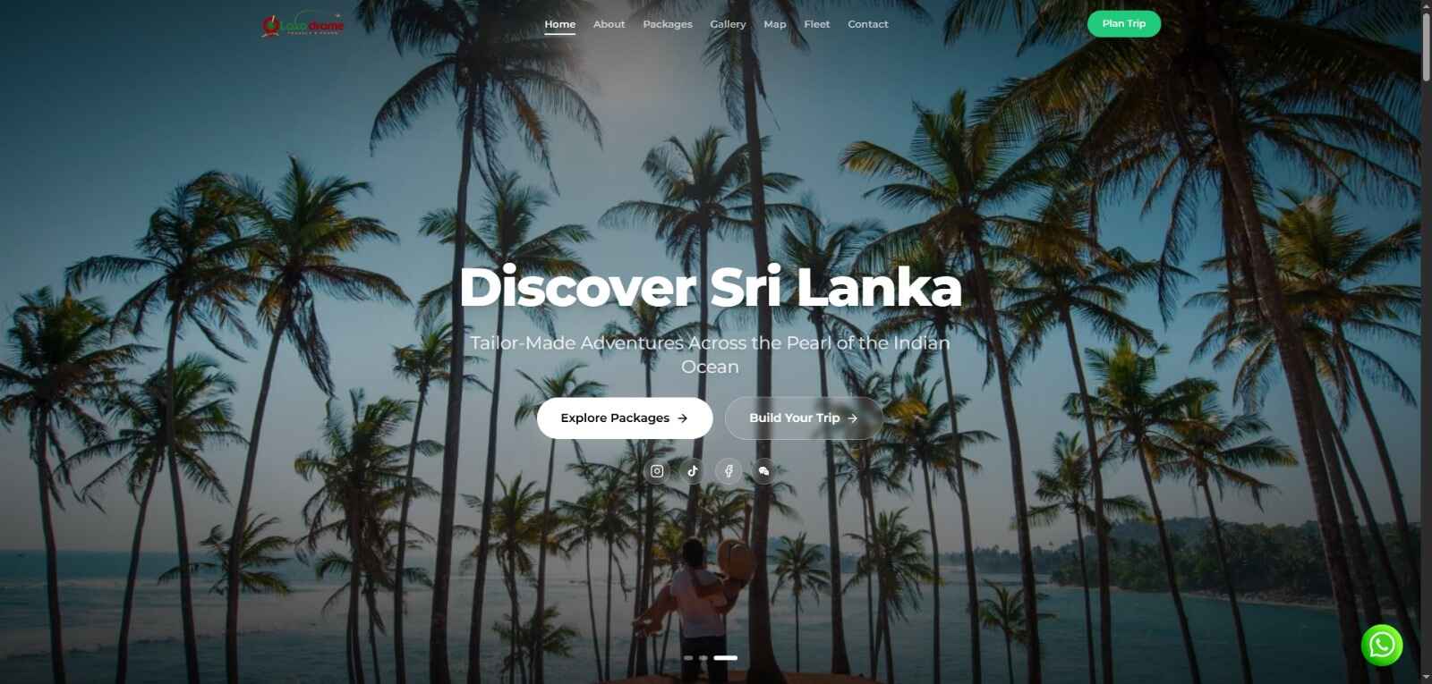Loxodrome Tours website screenshot